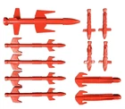 Vintage 1987 GI JOE COBRA MAMBA Helicopter Vehicle COMPLETE MISSILE LOT OF 11