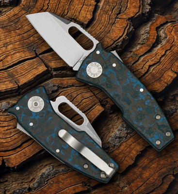 Demko Nano Folding Knife 2.13'' CPM-20CV Steel Blade Carbon Fiber Handle 19247
