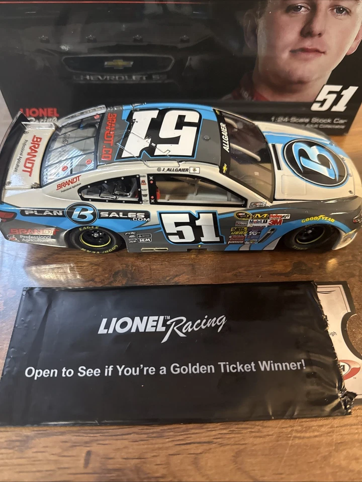 Justin Allgaier #51 Plan B Sales 2014 SS color líquido fundido a presión modelo Nascar Foto 2 de 4