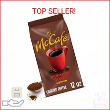 McCafe Premium Roast Smooth & Balanced Medium Roast Ground Coffee 340g Bag