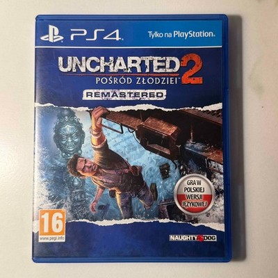 Uncharted 2: Among Thieves - Remastered | PS4 | Region Free | Lot #1 | PRISTINE