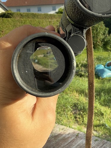 Seltene Alte Fernglas HENSOLDT WETZLAR Jagd Dialyt 6x42 mit Koffer - Bild 16 von 24