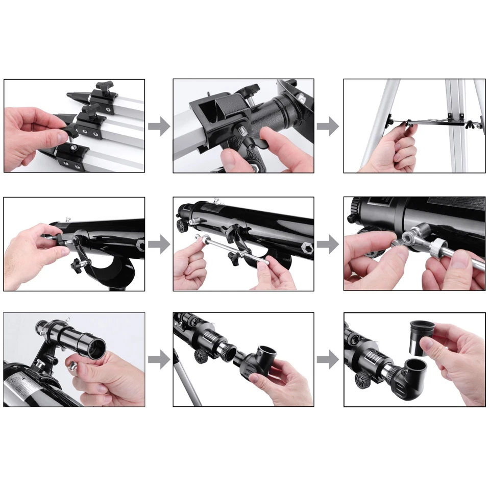Barska 525 Power Starwatcher 700x70 Astronomical Telescope Professional - Image 3 of 4