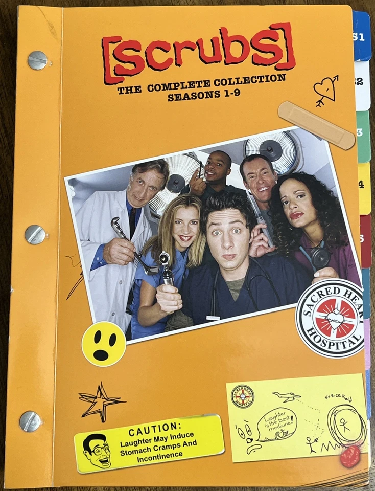 Scrubs: The Complete Collection (Seasons 1-9, DVD, 2010, 26-Disc Box Set) RARE. - Image 3 of 4