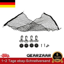 Auto Gepäcknetz 110x60cm Universal + 4x Haken Trennnetz Autonetz für alle Autos