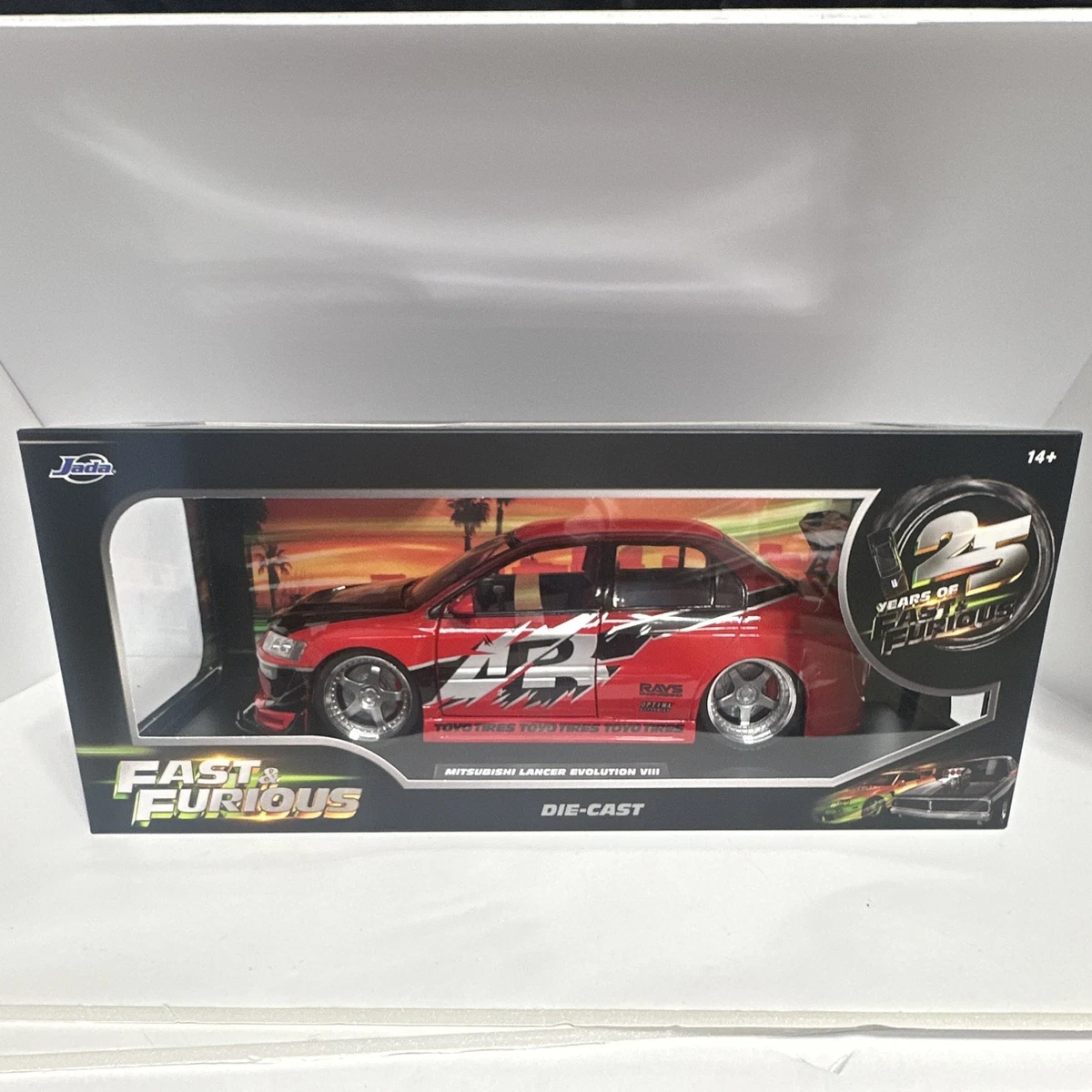Fast & Furious Mitsubishi 1:18 Scale Diecast Cars, Trucks & Vans