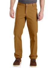 Carhartt Men'S Relaxed Straight Rugged Flex Duck Dungaree, Carhartt Brown, W...