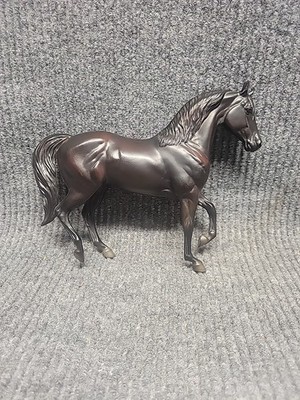 Breyer Horse Dark Brown White Nose Arabian Stallion 6.5'' Tall