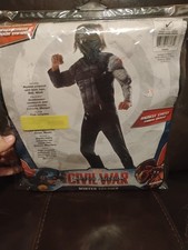 Rubie's Captain America Boys Winter Soldier Costume Size Medium Years 5-7 NWT