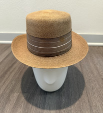 Vintage Stetson Premier Straw Hat 6 7/8
