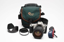 Canon Rebel 2000 35mm SLR w/Tamron 28-200mm zoom lens, strap, case, Nice 