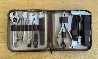Hubeo Pocket Knife Tool Kit Multi Blade Solingen Germany Mint Vintage Auto