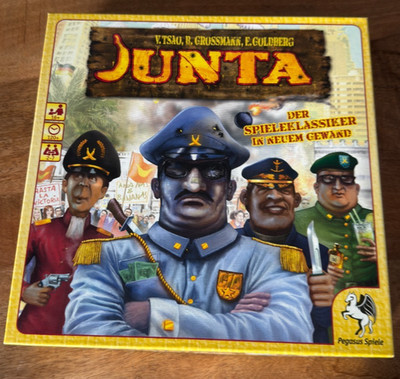 Junta | Gesellschaftsspiel | UNGESPIELT | Karten noch OVP / verschweißt | TOP