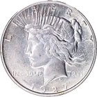 1927-D $1 Peace Silver Dollar ~ AU Details