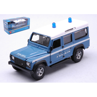 Land Rover Defender Lwb Polizia 1:32 Burago Forze Dell'ordine -D- Neues Modell