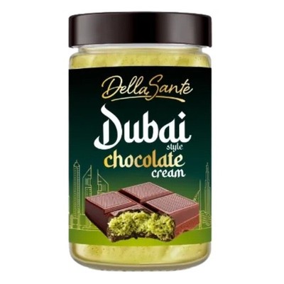 Della Sante DUBAI CHOCOLATE spread crackers bread 190g/ 1 jar FREE SHIPPING