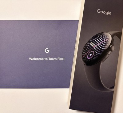 Google Pixel Watch 5 45mm Matte Black Wifi NEU