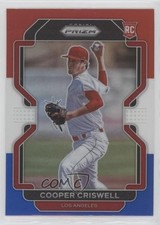 2022 Panini Prizm Tier III Red White & Blue Prizm Cooper Criswell #234 0bt4