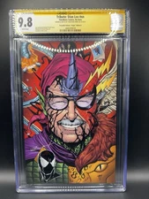 Tribute Stan Lee CGC SS 9.8 Pressable Edition E Signed & Remarked Jonathan Uribe