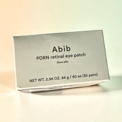 Abib PDRN retinal eye patch Glow jelly retinal, collagen, caffeine, niacinamide,