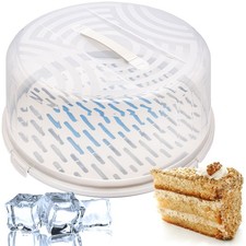 Kuchenbehälter Box Behälter Tortenbehälter mit Kühleinsatz Kunststoff