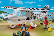 Playmobil -- pièce de rechange -- Avion avec explorateurs 6938