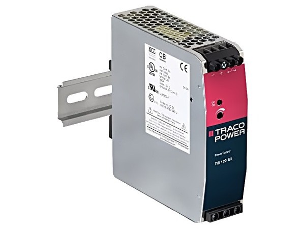 Tib 120-124EX Netzteil: Impuls FüR Din-Schiene 120W 24VDC 5A 85-264VAC 94% Traco-image