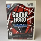 Guitar Hero: Van Halen (Nintendo Wii, 2009) CIB