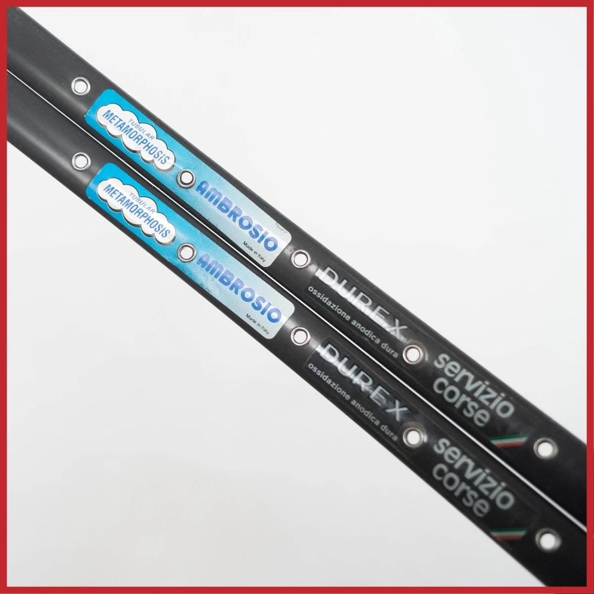 Jantes Ambrosio DUREX Super Professional – Tubular 36h 700c, Vintage Aluminium