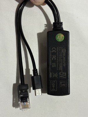 DSLRKIT PoE Gigabit Type C Splitter 48v for Raspberry Pi