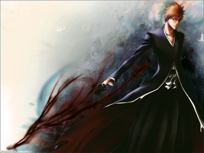 Anime Bleach Sword Blood Kurosaki 11x17 Poster