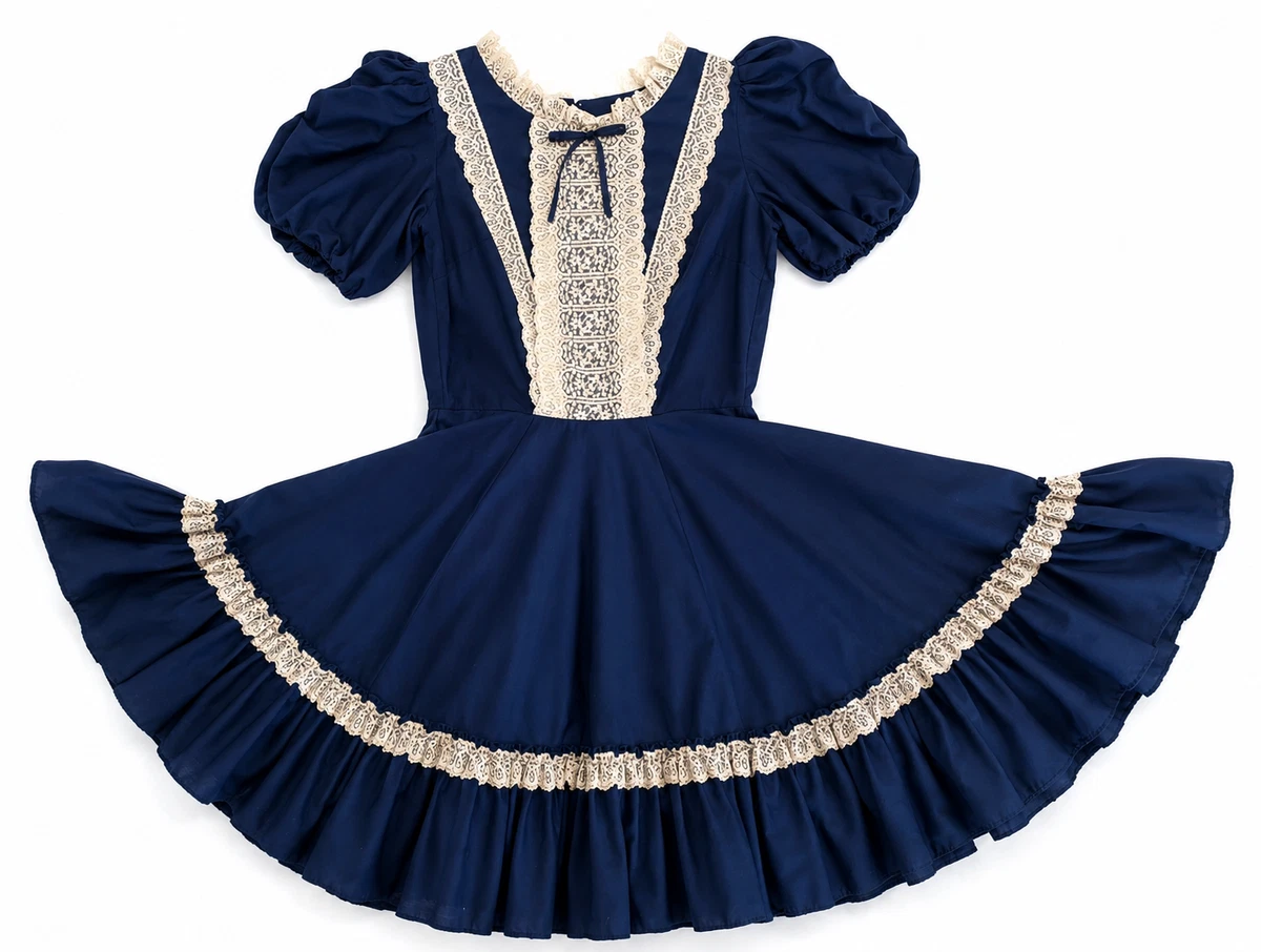Lace Blue Vintage Dresses for Women for sale | eBay
