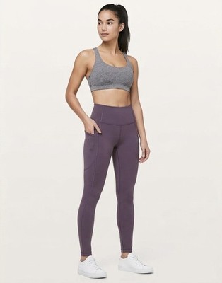 Lululemon Align High-Rise Pant with Pockets 25'' in Plum size 4