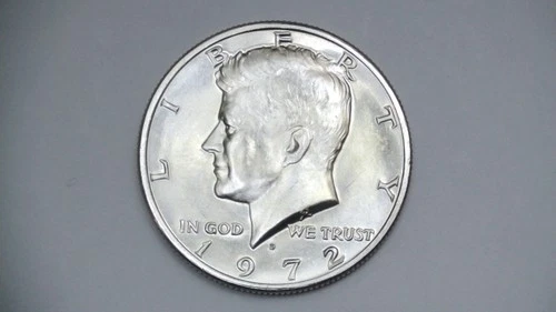 1972 D Kennedy Half Dollar Uncirculated ***Free Shipping***