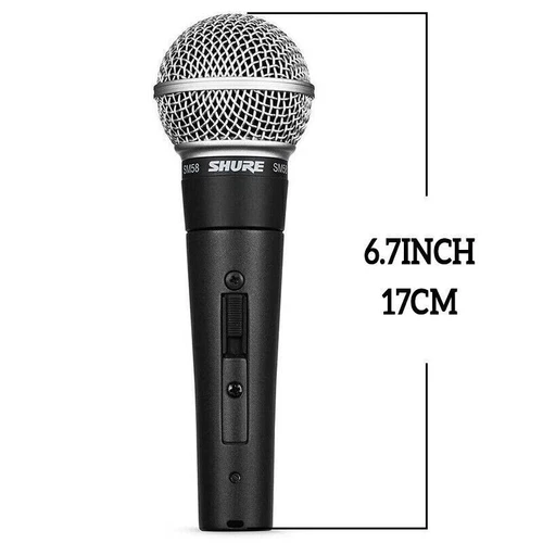 SHURE SM58S DYNAMISCHES GESANGSMIKROFON MIT AN-/AUSSCHALTER NEU - Bild 4 von 11