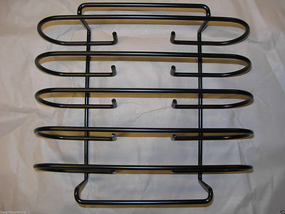 Hd Rib Bar Rack Organizer Commerical HD Upright Enamel Porcelain Coated Rib Rack Four Slab w ...
