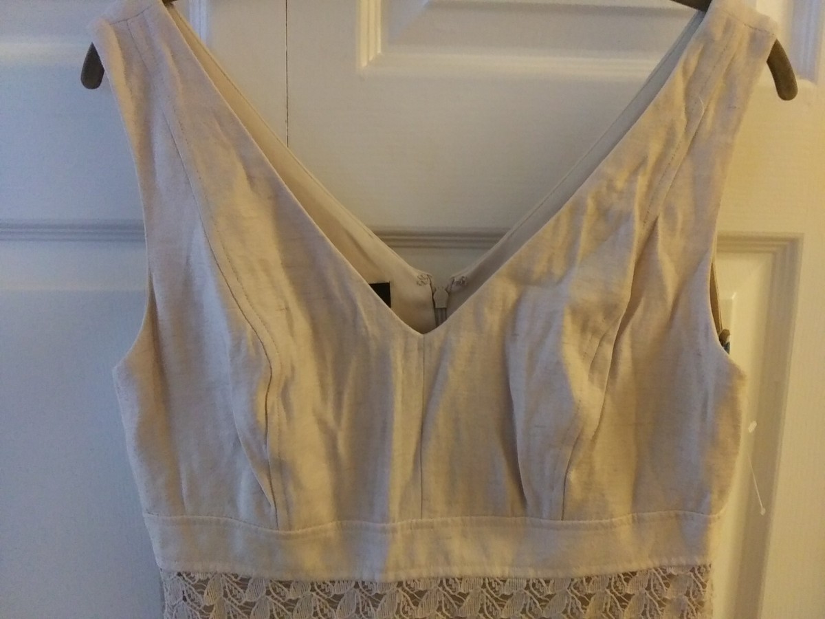 m made in italy linen dress Linen made in Italy midi dress – Bonitasonline main image 0