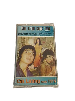 Cho Tron Cuoc Tình Vietnamese Cassette Cai Luong Truoc 1975 Brand NEW