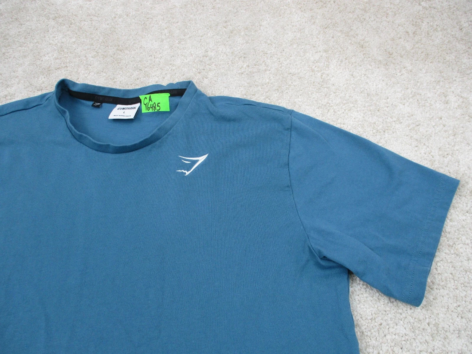 gymshark athletic casual crew neck cotton shirt