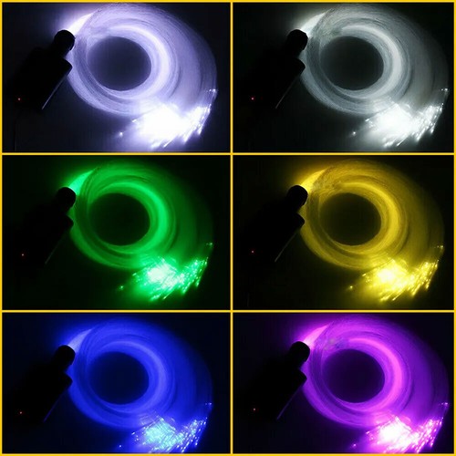 1000pcs Starry Home Car Headliner Star Lights Roof Ceiling Light Fiber Optic 2M - Foto 13 di 18