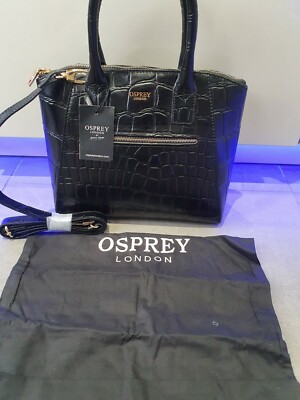 osprey black handbag