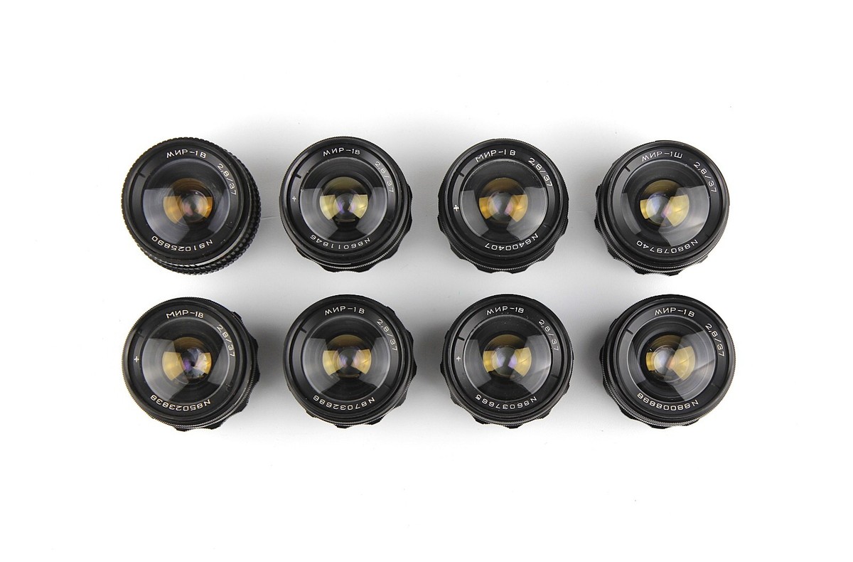 MIR - 1V Lens 37mm f/2.8 Copy Flektogon Mount M42 Wide angle