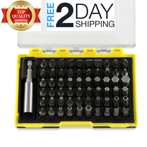 Gunsmith Set Hiltex 61 Bits Of Screwdriver Pro Gunsmithing Firearm