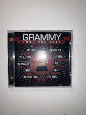 2006 Grammy Nominees (CD) Green Day Gorillaz Mariah Carey Beck Seal AOB