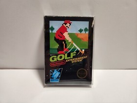 Golf (Nintendo Entertainment System, 1985) NES Black Box CIB Complete Non Rev A