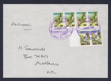 Fiji Fiji 2006/2008, Birds Provisionals, Cover to New Zealand, Mi D1151 + F1151