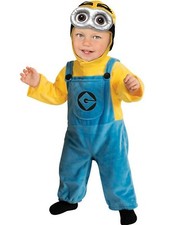 Despicable Me Toddler MINION DAVE Size 2-4 Licensed Costume 1-2 years New