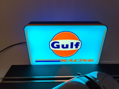Gulf RACING Digital LED Signboard Custom Slot car sign