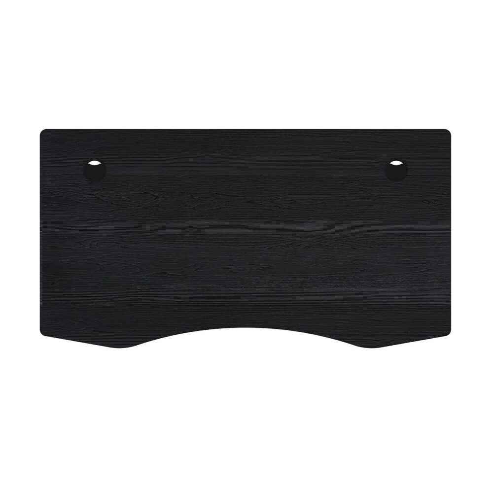 Plateau de bureau ergonomique en bois pour table assis debout et support écran d'ordinateur