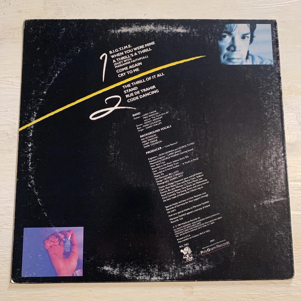 Mitch Ryder Never Kick A Sleeping Dog LP Riva + Lyric Inner Garage Proto Punk EX - Image 4 of 4